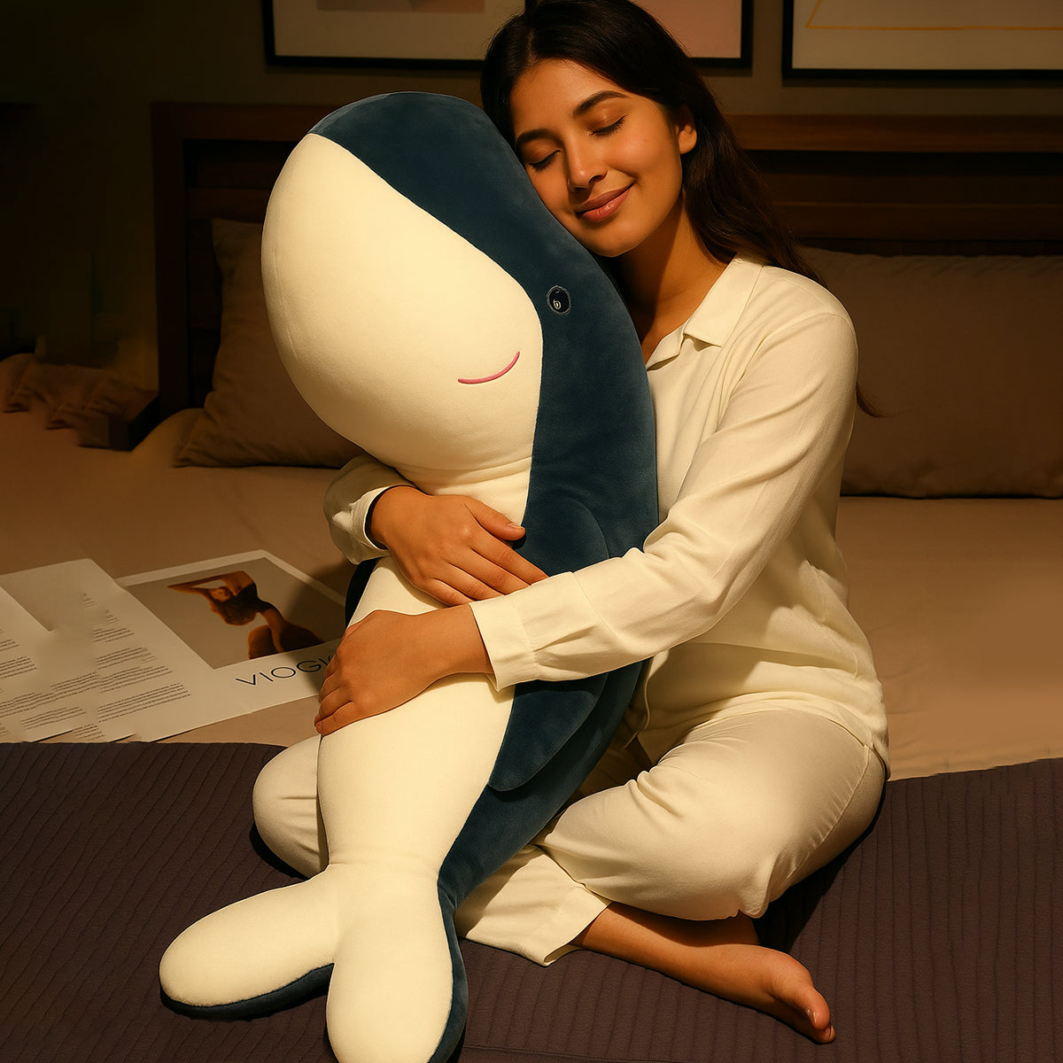 Cloud Piece Whale Plush