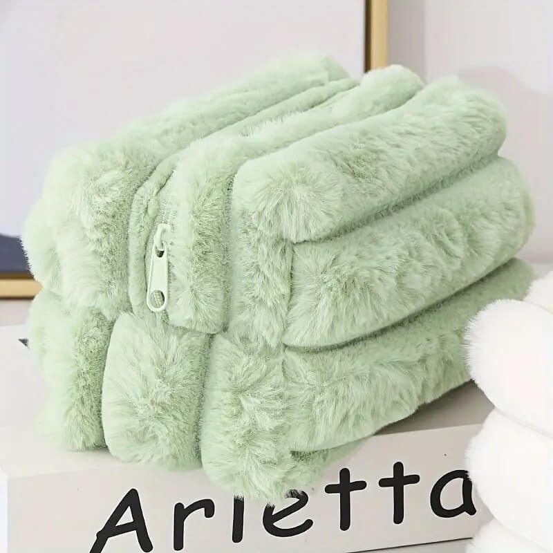 Fur Plush Makeup Bag - Marsa official