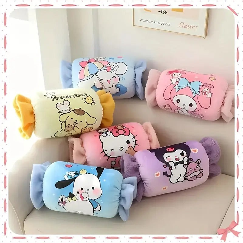 Sanrio Hello Kitty Plush Hand Pillow – Soft & Comfortable Cushion by Marsa for Girls & Kids