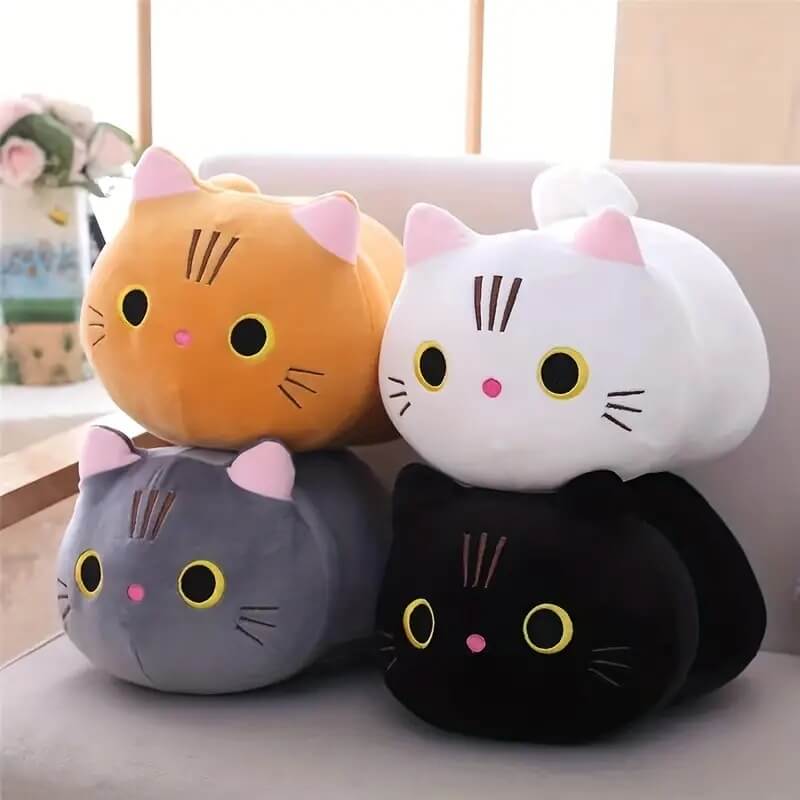 MushroomBear Cat Hybrid Plush – Soft Fantasy Stuffed Toy by Marsa for Kids & Collectors