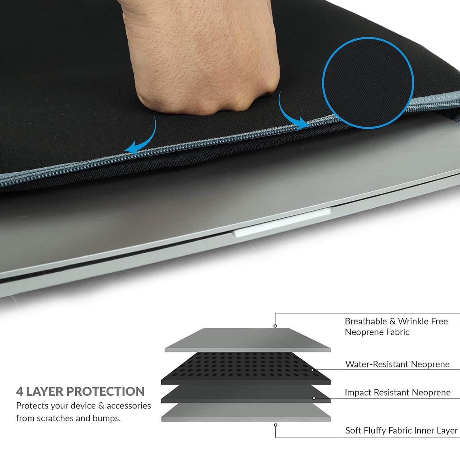 Protective Pouch for Mac-Book - Marsa official