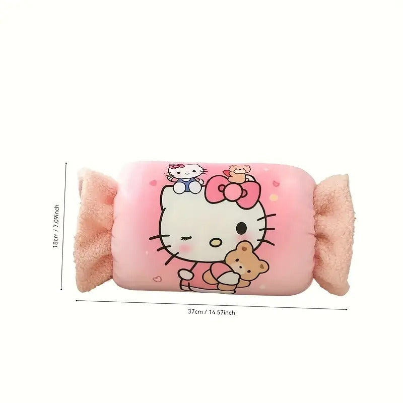 Sanrio Hello Kitty Plush Hand Pillow – Soft & Comfortable Cushion by Marsa for Girls & Kids