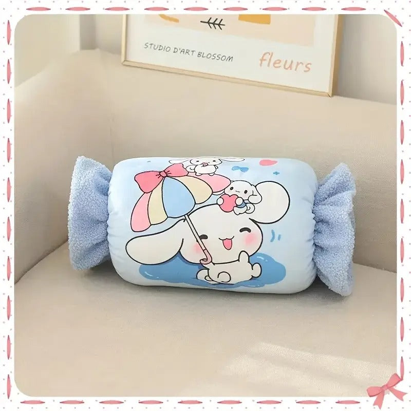 Sanrio Hello Kitty Plush Hand Pillow – Soft & Comfortable Cushion by Marsa for Girls & Kids