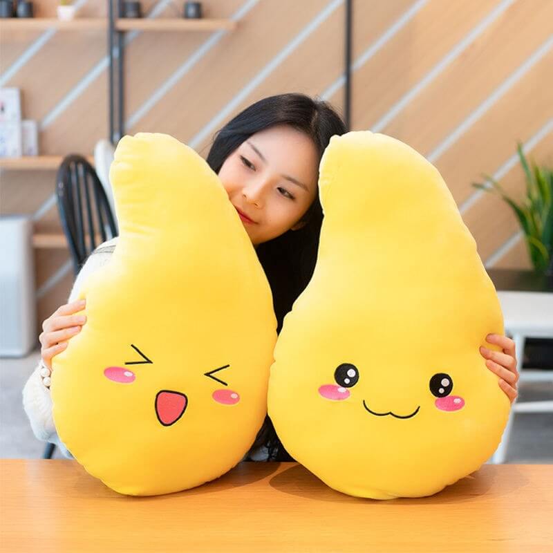 Cute Mango Stuffed Plush – Soft Fruit-Themed Toy by Marsa for Kids & Aesthetic Gifting