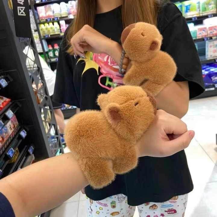 Capybara Plush Wristband Toy