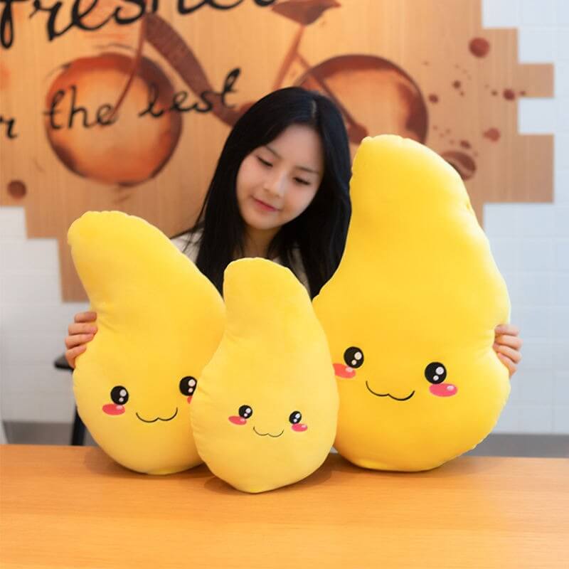 Cute Mango Stuffed Plush – Soft Fruit-Themed Toy by Marsa for Kids & Aesthetic Gifting