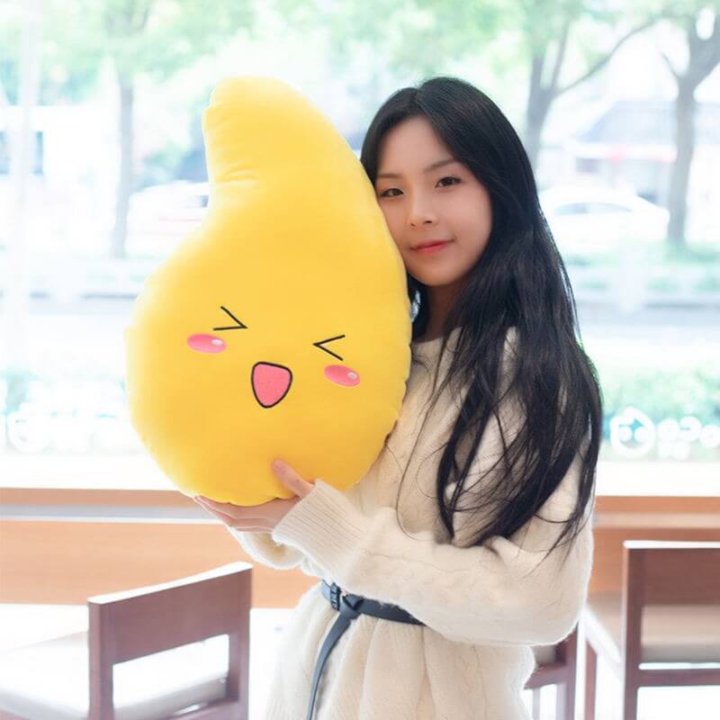 Cute Mango Stuffed Plush – Soft Fruit-Themed Toy by Marsa for Kids & Aesthetic Gifting