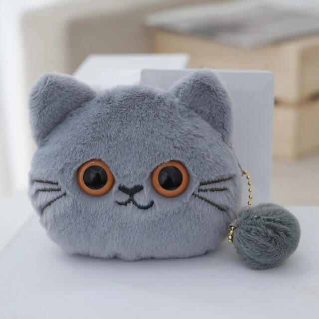Kawaii Cartoon Cute Cat Coin Purse Keychain - Marsa official
