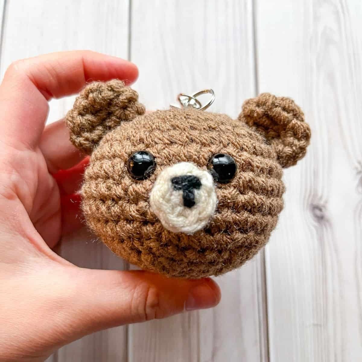 1pc Crochet Bear Keychain - Marsa official
