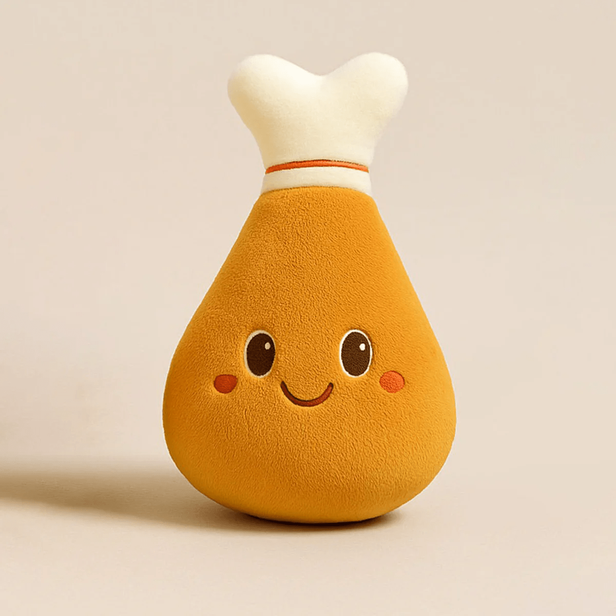 Spicy Chicken Leg Plush – Funny Soft Stuffed Toy by Marsa for Food Lovers & Gifting