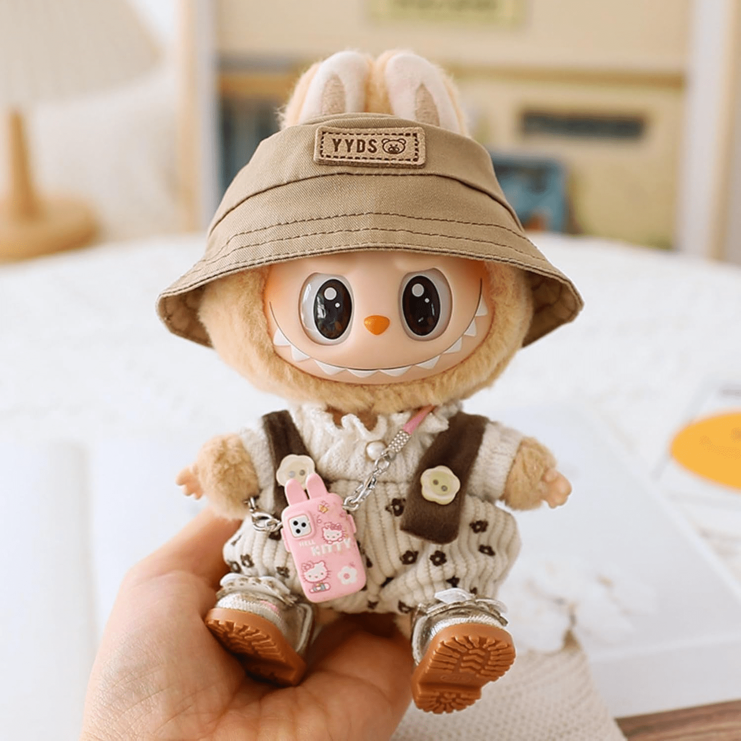 Labubu Plush Toy – Soft Stuffed Character Doll by Marsa for Kids, Gifts & Collectors