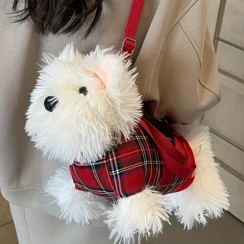 Cute Cartoon Fluffy Highland Bag - Marsa official