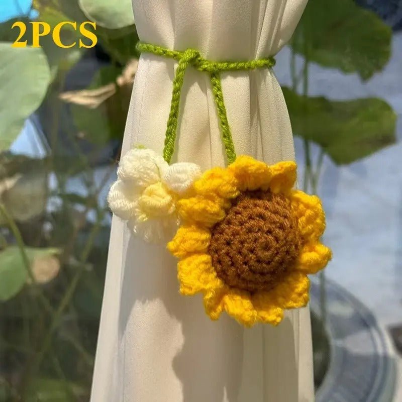 1pc Handmade Curtain Tie – Decorative Wool Tieback for Curtains by Marsa