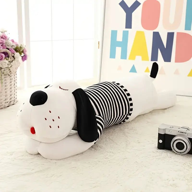 Long Body Loyal Buddy Dog Plush – Soft Hugging Stuffed Toy by Marsa for Kids & Dog Lovers