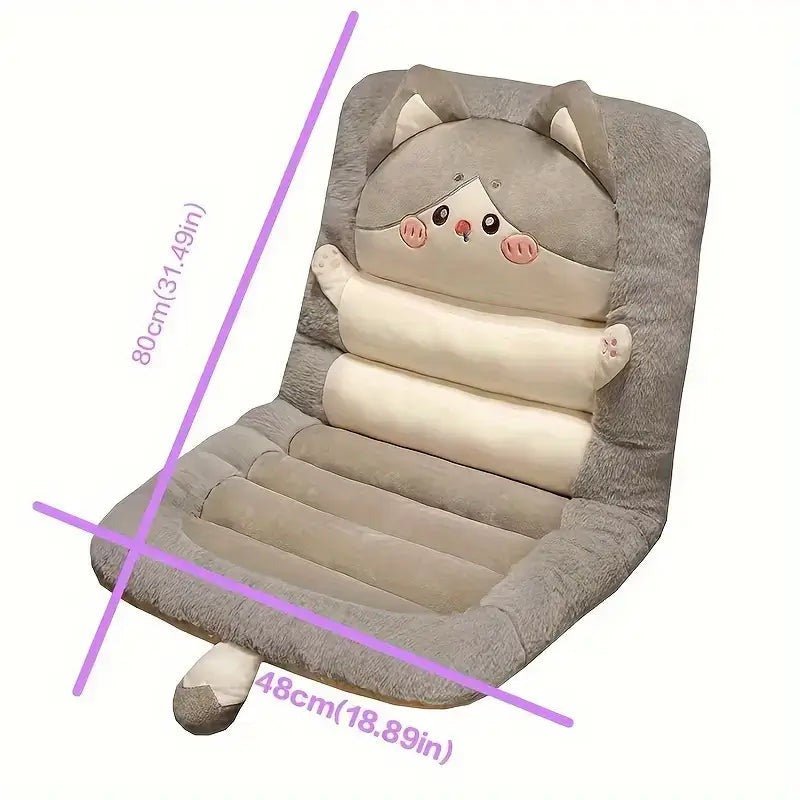 Cartoon Bunny Style Cushion – Soft Bunny-Shaped Pillow by Marsa for Kids & Room Decor