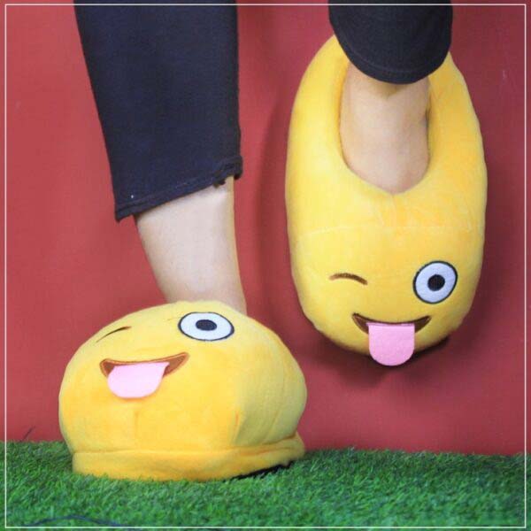 Emoji Slipper Teasing Tongue Warm Comfortable - Marsa official pk